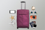 Сlipart travel suitcase luggage bag airport   BillionPhotos
