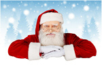 Сlipart Santa Claus Christmas Clock Frame Time   BillionPhotos