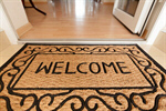 Сlipart Door Doormat Welcome Sign Open Front Door photo  BillionPhotos