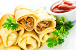 Сlipart crepe chinese cuisine vegetarian egg rolls nobody photo  BillionPhotos