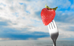 Сlipart fork yogurt strawberry berry breakfast   BillionPhotos