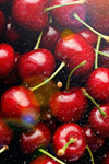 Сlipart cherry fruit red background juicy   BillionPhotos