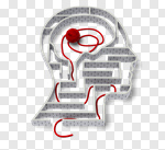 Сlipart Brain Psychiatrist Mental Illness Maze Innovation 3d cut out BillionPhotos