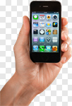 Сlipart Smart Phone Mobile Phone Human Hand Mobility Holding photo cut out BillionPhotos