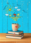 Сlipart tea book cup love mug   BillionPhotos