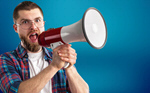 Сlipart megaphone hand loudspeaker advertising announce   BillionPhotos