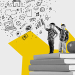 Сlipart school collage book family student   BillionPhotos