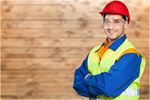 Сlipart Manual Worker Construction Worker Construction Hardhat Men   BillionPhotos