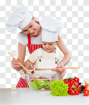 Сlipart food kid mom mother cooking photo cut out BillionPhotos