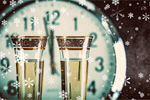 Сlipart New Year's Eve Champagne New Year's Day Clock Midnight   BillionPhotos
