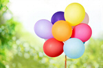 Сlipart colored balloons white color colorful balloon   BillionPhotos