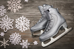 Сlipart ice skate background color flat   BillionPhotos