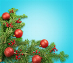 Сlipart xmas gold balls golden border   BillionPhotos