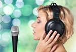Сlipart Singer Microphone Singing Studio Women   BillionPhotos