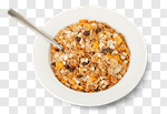 Сlipart Cereal Breakfast Bowl Bran Directly Above photo cut out BillionPhotos