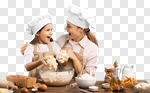 Сlipart cooking mother mom kid bake photo cut out BillionPhotos