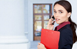 Сlipart Women Emotional Stress Business businesswoman on phone   BillionPhotos