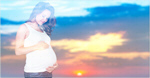 Сlipart woman pregnant sunlight baby fun   BillionPhotos
