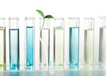 Сlipart yellow test tubes green sprout science experiment photo  BillionPhotos