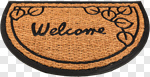 Сlipart Welcome Sign Doormat Floor Mat Photography Isolated On White photo cut out BillionPhotos