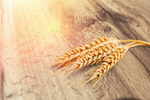 Сlipart wheat background wooden desk agriculture   BillionPhotos