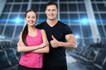 Сlipart couple fit adult athlete athletic   BillionPhotos