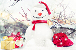 Сlipart snowman carrot isolated green white   BillionPhotos