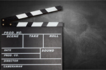 Сlipart film clapperboard clapper clapboard chalkboard   BillionPhotos