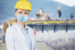 Сlipart woman construction worker building builder   BillionPhotos