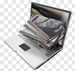Сlipart Magazine Computer Document Laptop Publication 3d cut out BillionPhotos