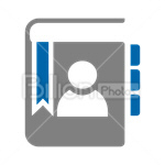 Сlipart Address Book Contacts Address Notebook Computer Icon vector icon cut out BillionPhotos