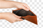 Сlipart Empty Wallet Pocket Currency Purse photo cut out BillionPhotos