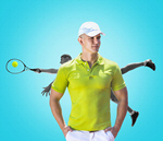 Сlipart tennis athlete man playing 20s   BillionPhotos