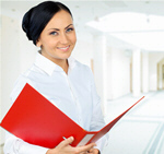 Сlipart Women Business File Document Ring Binder   BillionPhotos