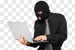 Сlipart Thief Computer Hacker Security Computer Data photo cut out BillionPhotos