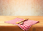 Сlipart Wooden cutlery on clothe wooden background tablecloth wallpaper   BillionPhotos