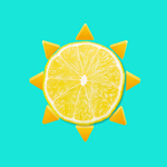 Сlipart lemon art fruit minimal sun   BillionPhotos