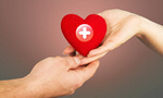 Сlipart donor cardiac care concept cross   BillionPhotos
