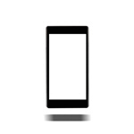 Сlipart phone white screen mockup cell   BillionPhotos