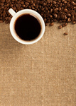 Сlipart Coffee Cup Coffee Coffee Bean Burlap Textured photo  BillionPhotos