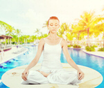 Сlipart Yoga Meditating Zen-like Women Relaxation   BillionPhotos