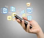 Сlipart phone cell hand network contact   BillionPhotos