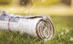 Сlipart Newspaper The Media Grass Paper Rolled Up   BillionPhotos
