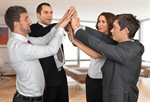 Сlipart Success Business Motivation High-Five Team   BillionPhotos