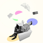 Сlipart collage financial abstract analysis boss   BillionPhotos