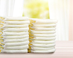 Сlipart Diaper Stack White Nobody Baby Goods   BillionPhotos