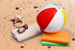 Сlipart Summer Beach Ball Sunglasses Book Ball   BillionPhotos