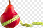 Сlipart Healthy Lifestyle Dieting Pear Measuring Exercising photo cut out BillionPhotos