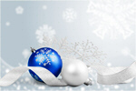 Сlipart xmas seasonal blue background white   BillionPhotos