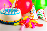 Сlipart Birthday Birthday Cake Cake Balloon Party photo  BillionPhotos